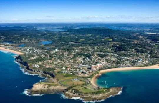 Terrigal - aerial shot 